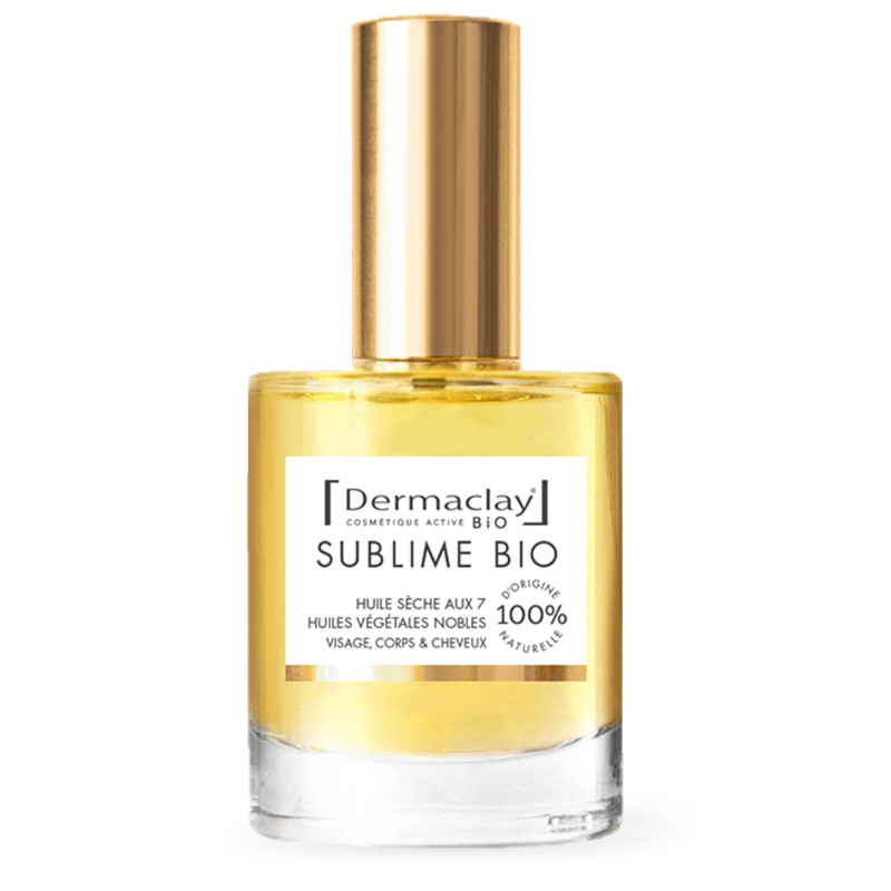 Huile Sèche Sublime Bio – Multi-usage 50ml | Dermaclay