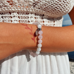 Bracelet Féminité en pierres naturelles de 8mm - FORESTO Antibes