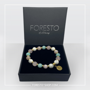 Bracelet Romantic en pierres Naturelles de 8mm - FORESTO ANTIBES