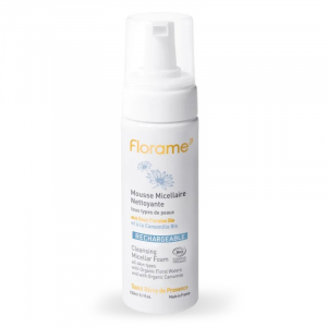 Mousse micellaire nettoyante Bio de Florame