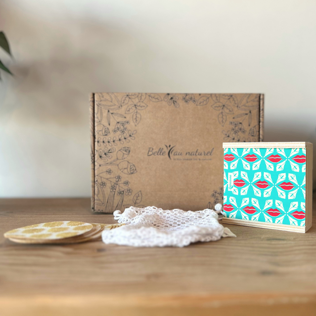 Coffret 10 lingettes démaquillantes lavables - Lamazuna