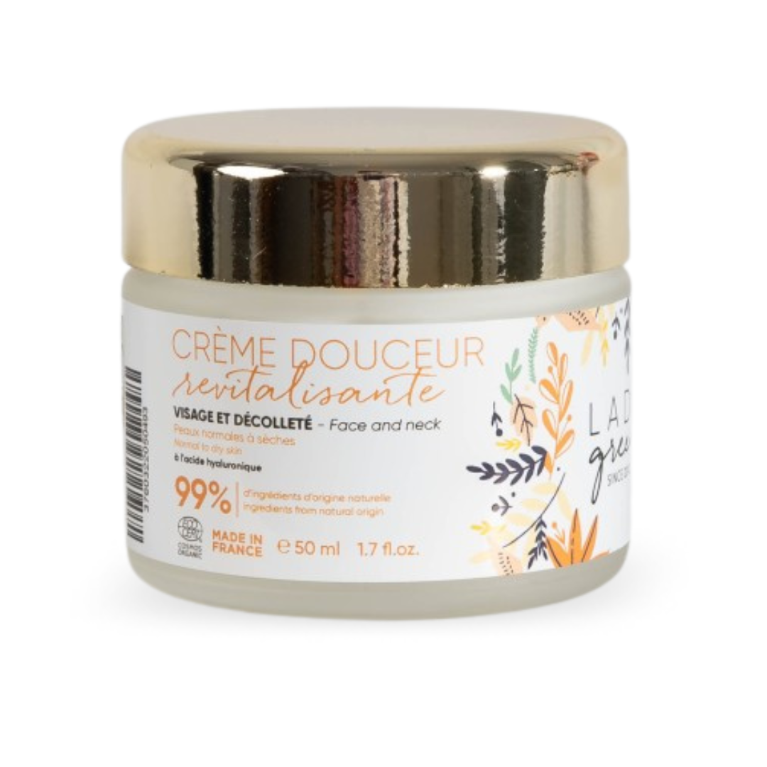 Crème visage revitalisante Bio de Lady green