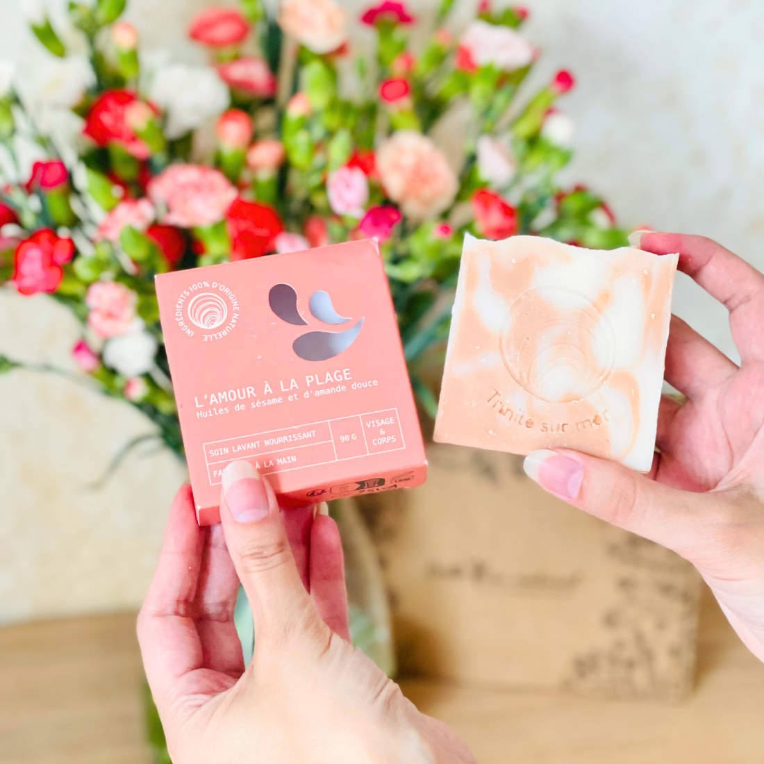 Savon surgras bio - L’Amour à la Plage de Seulement Sea