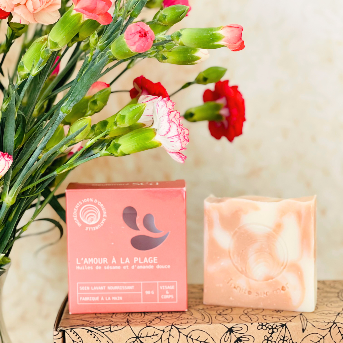 Savon surgras bio - L’Amour à la Plage de Seulement Sea