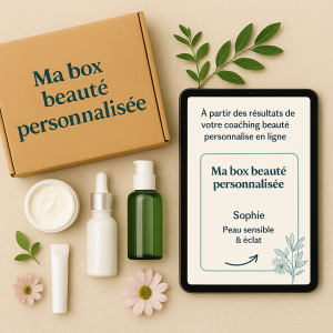 Ma Box beauté personnalisée par mon Coach