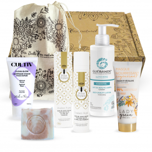 Coffret cadeau cosmétiques cocooning bien-être Biologique Français de Belle au Naturel