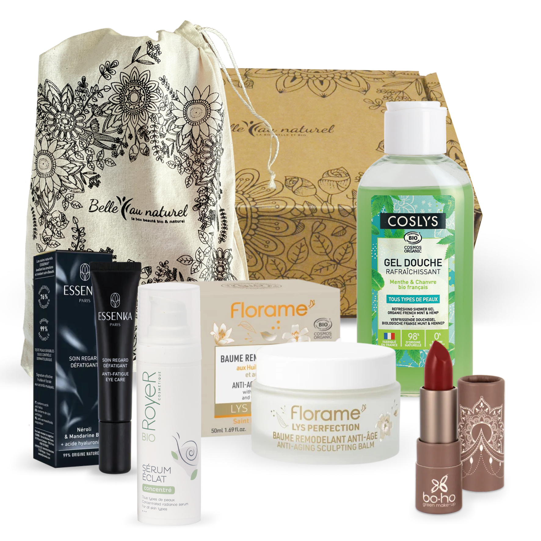 Box beauté cosmétiques BIO Féérie de Noël