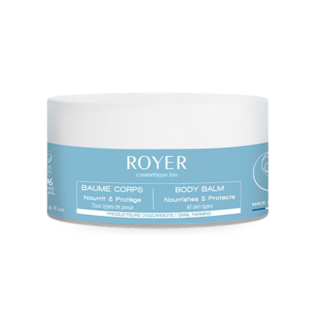 Baume Corps Bio Nourrissant à la Bave d’Escargot