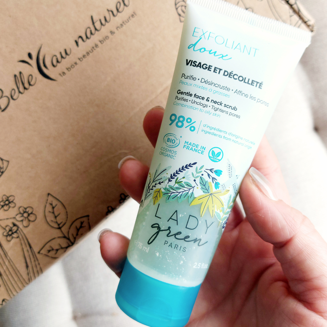 Coffret cadeau cosmétiques cocooning bien-être Biologique Français de Belle au Naturel