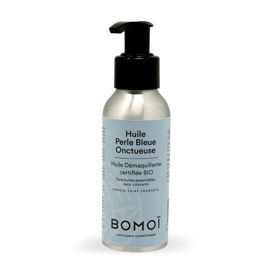 Huile Démaquillante Bio Perle Bleue de BOMOÏ