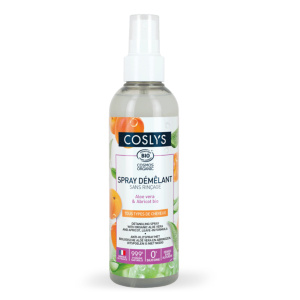 Spray Démêlant Sans Rinçage à l'Aloe Vera & Abricot Bio – Coslys