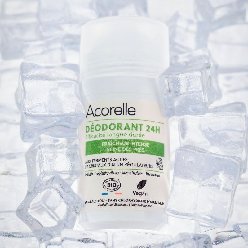 Déodorant Roll-On 24h Fraîcheur Intense Bio – Acorelle