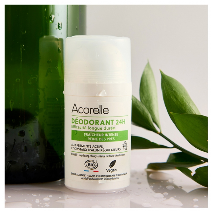 Déodorant Roll-On 24h Fraîcheur Intense Bio – Acorelle