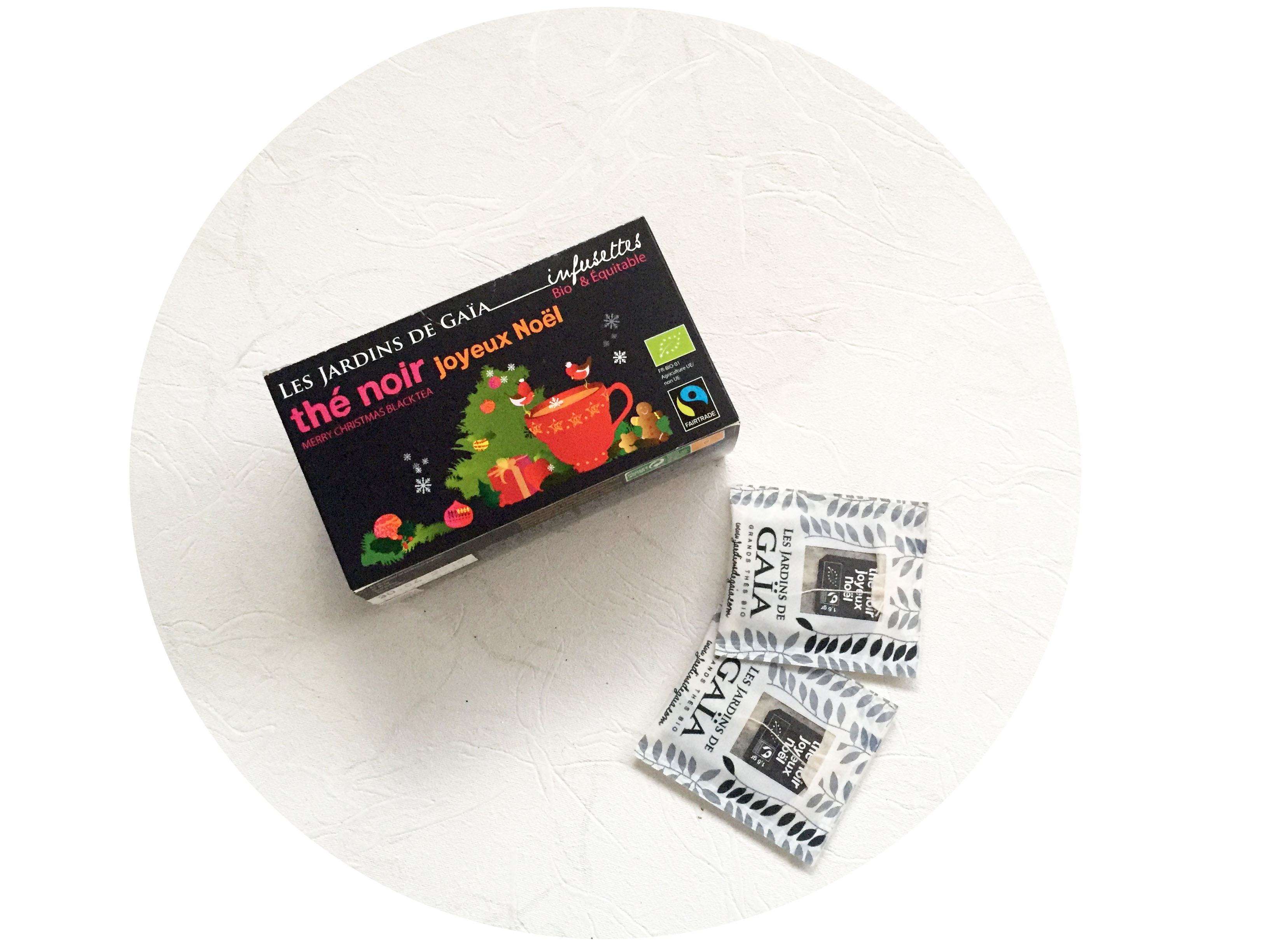 Thé BIO "Joyeux Noël" Jardins de Gaïa