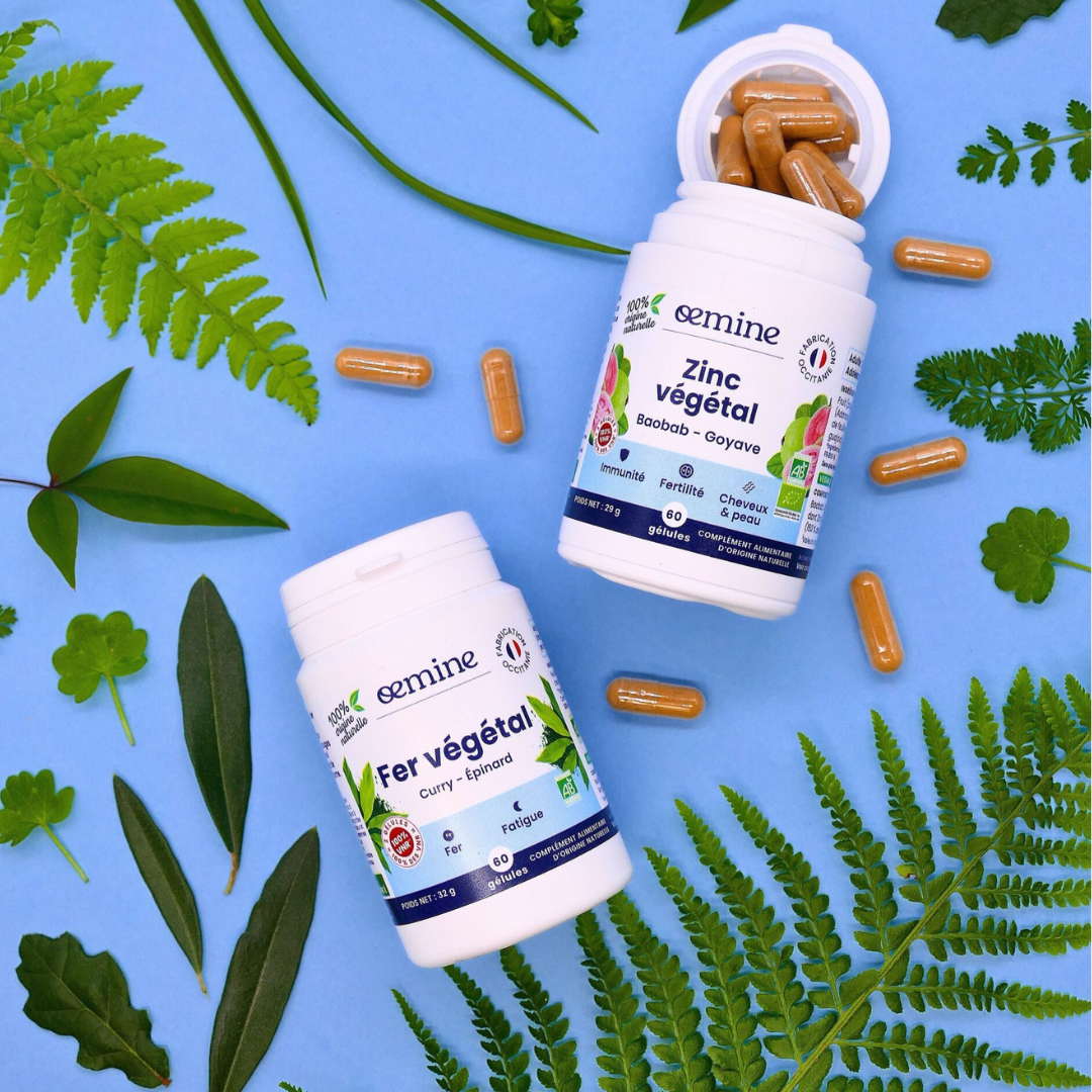 Cure 30 jours fer végétal bio - Oemine