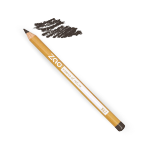 Crayon sourcils et yeux brun ébène Bio - ZAO MAKE UP