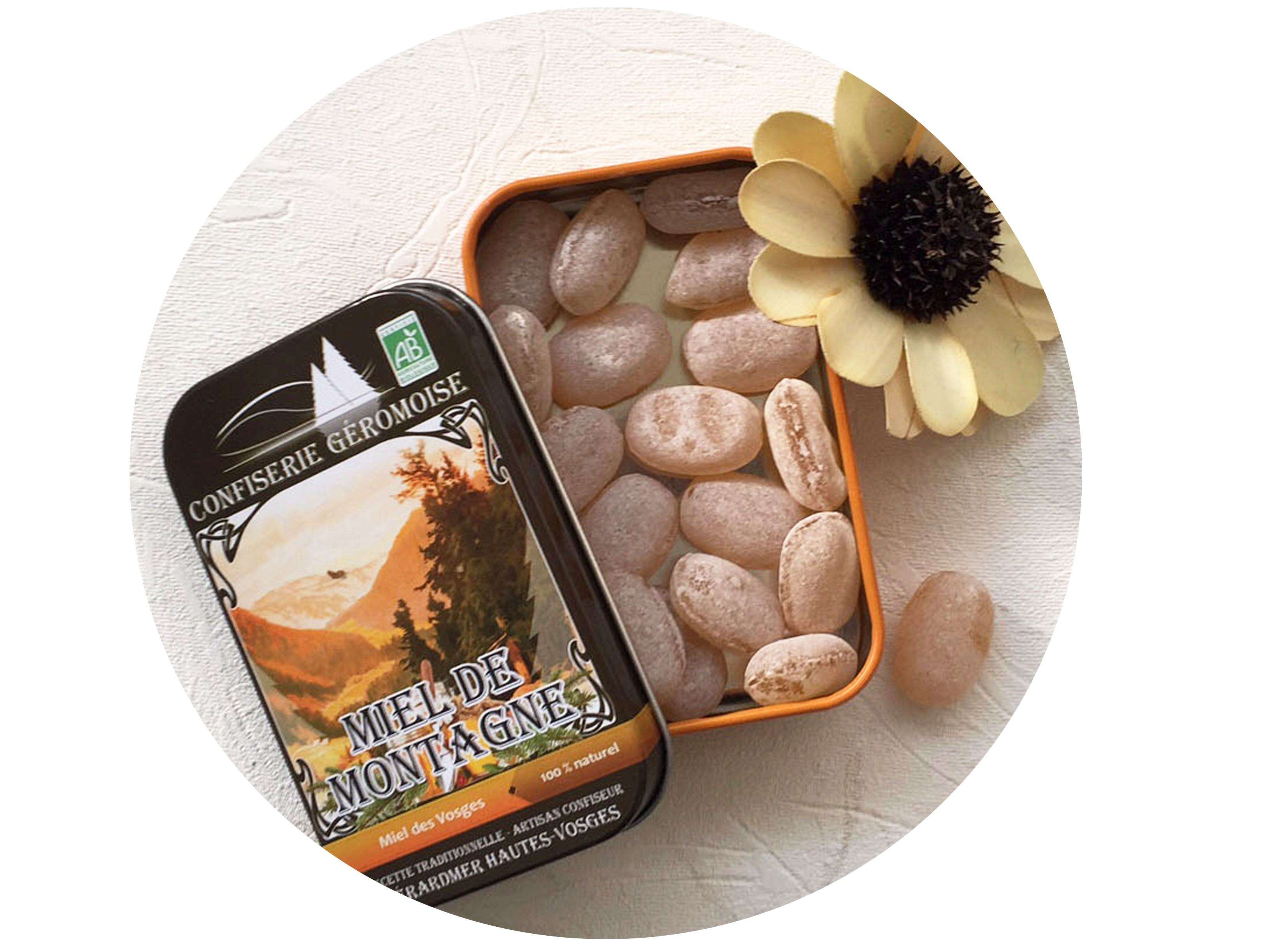 bonbons au miel des vosges bio