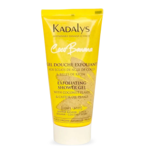 Gel douche exfoliant bio banane jaune - Kadalys