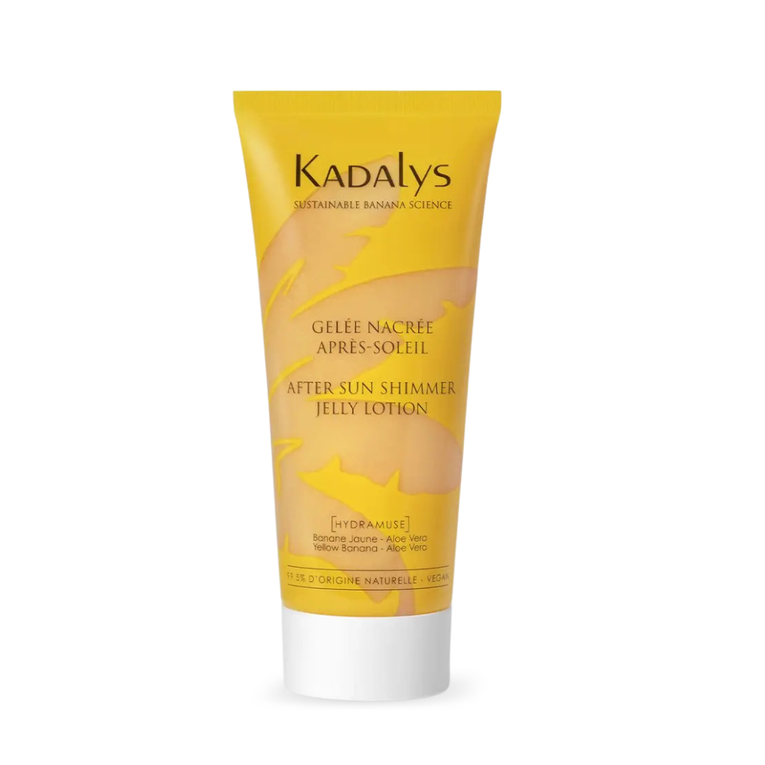 Gelée nacrée après-soleil bio banane jaune - Kadalys