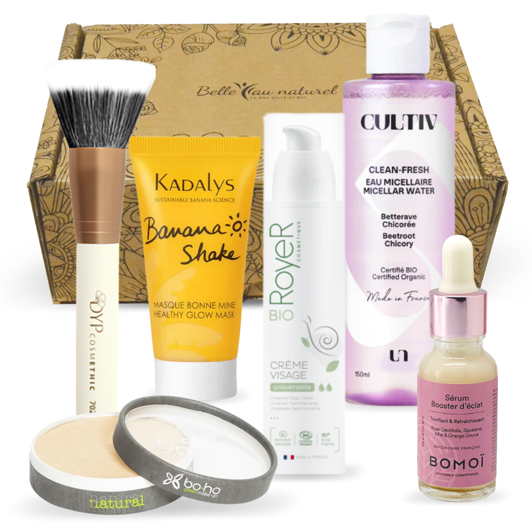Coffret Beauté Cosmétiques Teint éclatant BIO