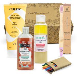 Coffret cadeau Rituel beauté Enfant biologique Français belle au naturel