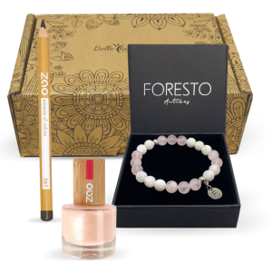 Duo pochon Cadeau Chic & Charme - Belle au Naturel
