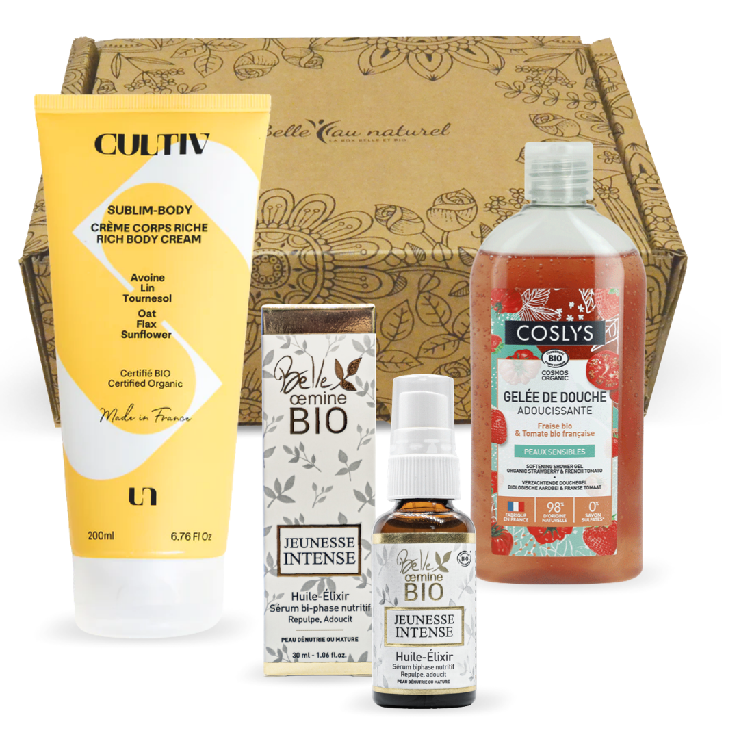 Coffret cadeau beauté Les Essentiels à 70 ans - Belle au Naturel