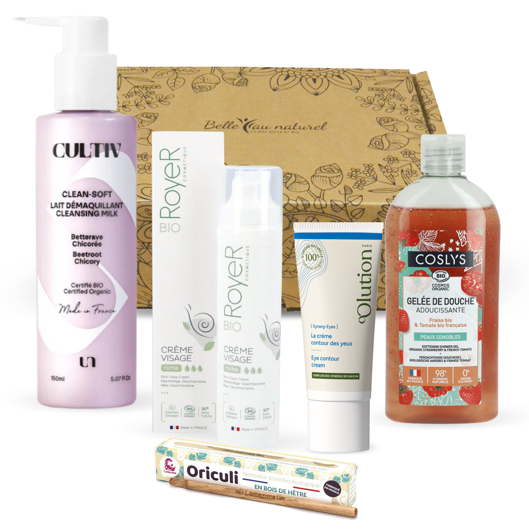 Coffret beauté cosmétiques BIO Rituel du soir de Belle au Naturel