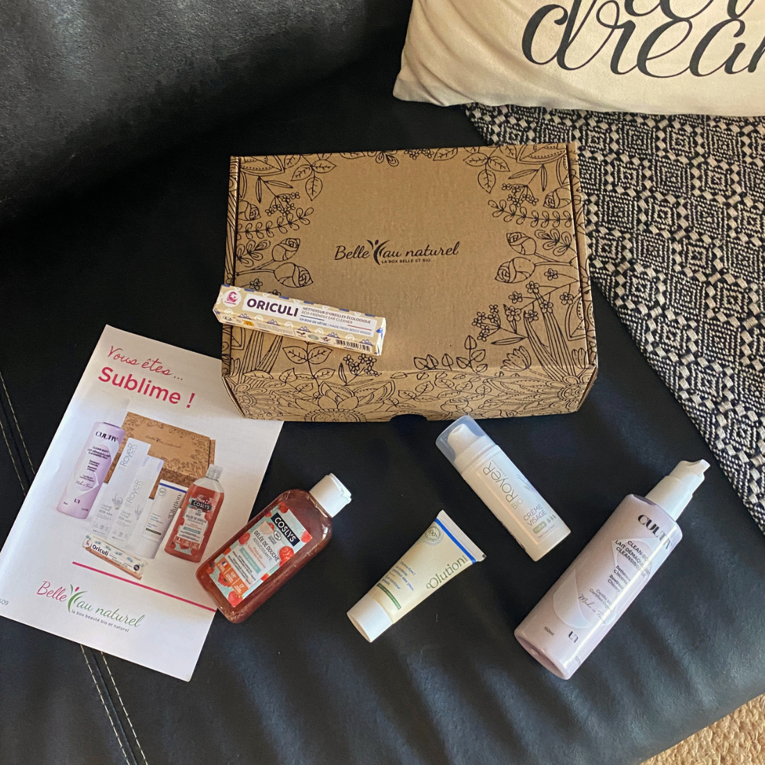 Coffret beauté cosmétiques BIO Rituel du soir de Belle au Naturel
