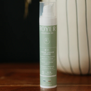 Crème visage légère hydratante matifiante Bio