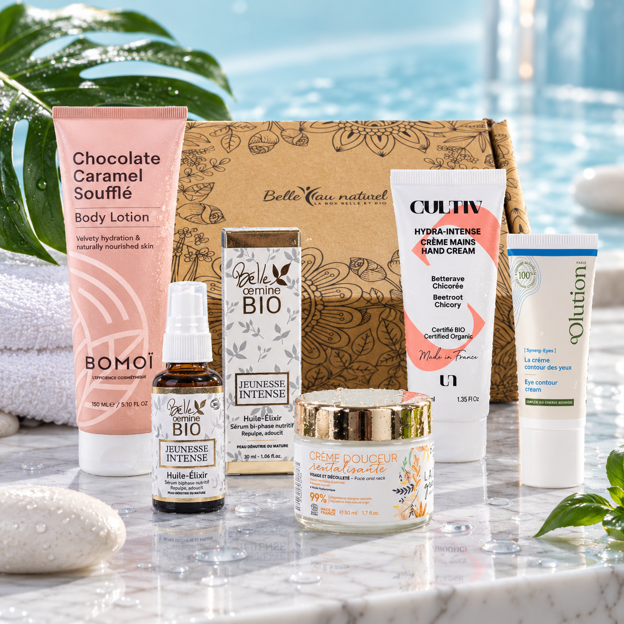 Coffret cosmétiques Suprême Hydratation Biologiques Français  de Belle au Naturel