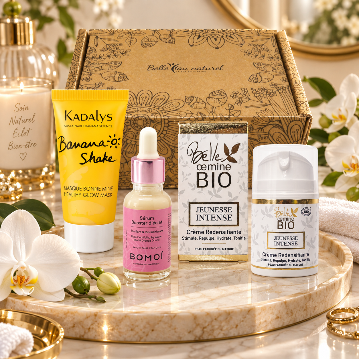 Coffret cadeau beauté Les Essentiels à 40 ans