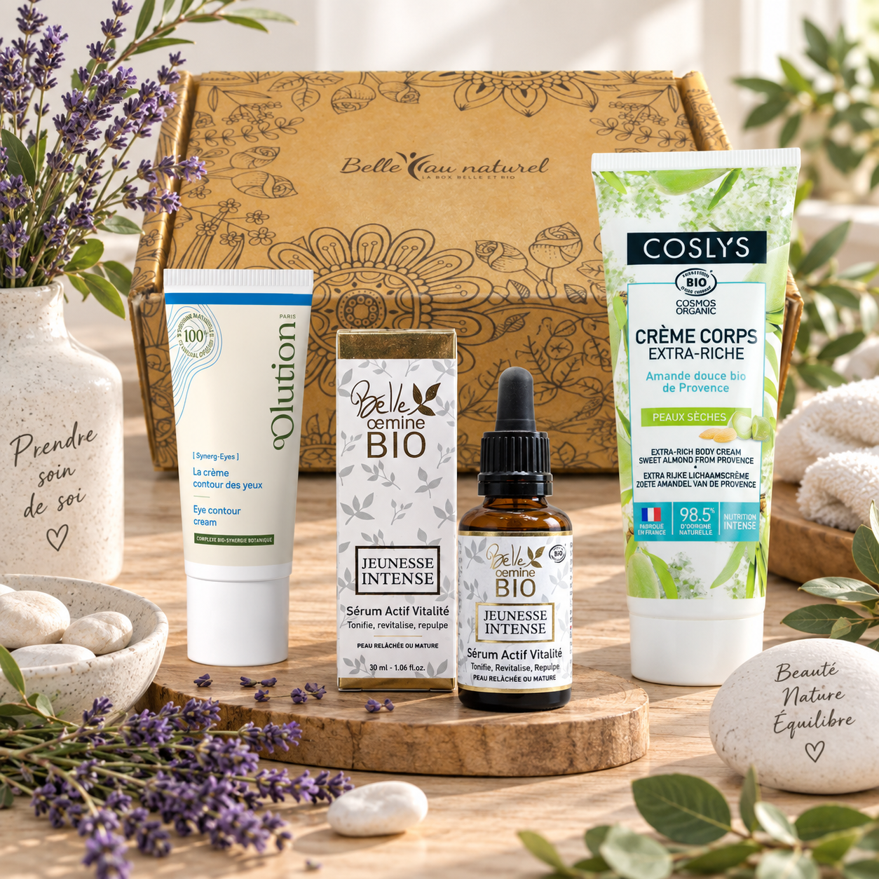 Coffret cadeau beauté Les Essentiels à 50 ans - Belle au Naturel