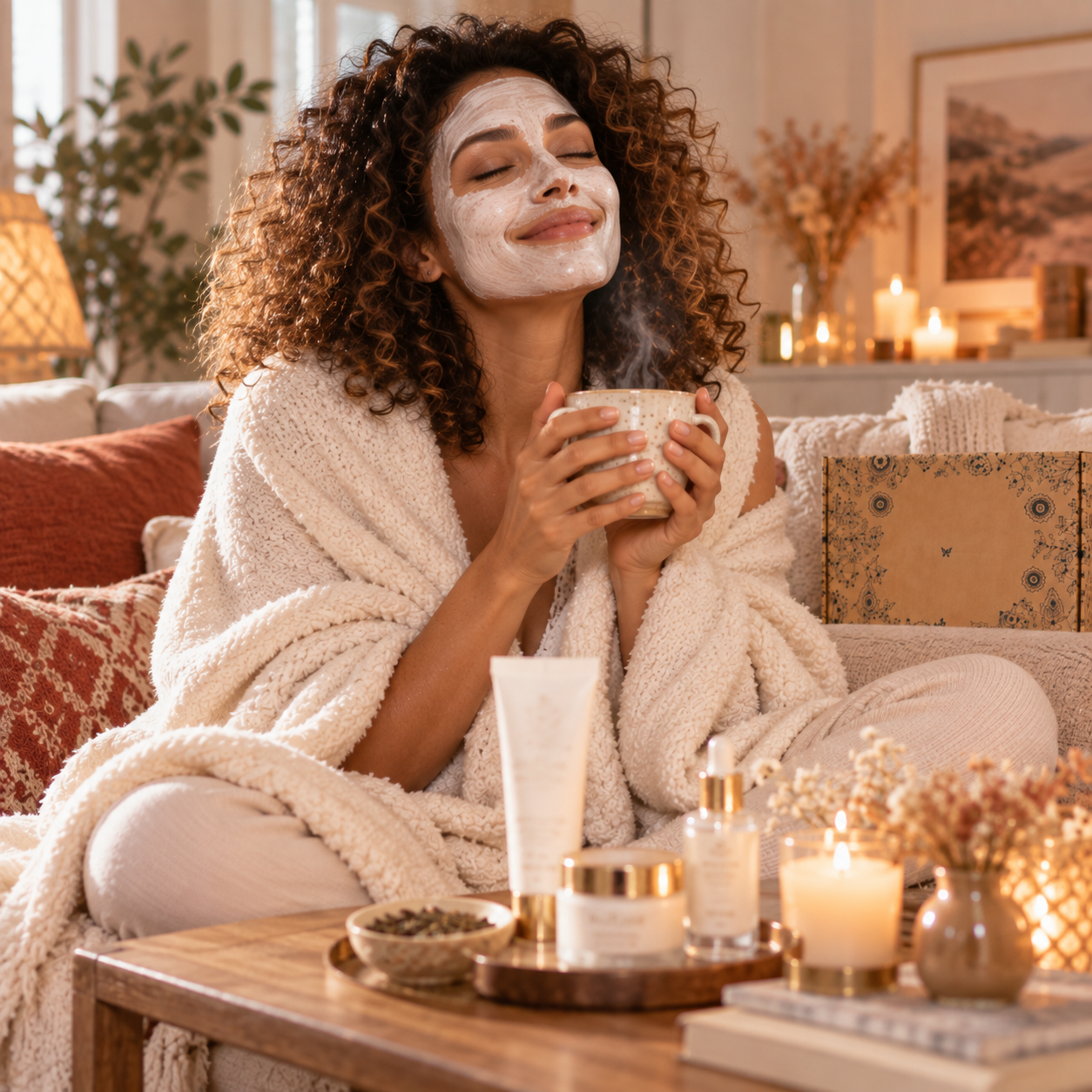 Coffret beauté cosmétiques BIO Rituel du soir de Belle au Naturel
