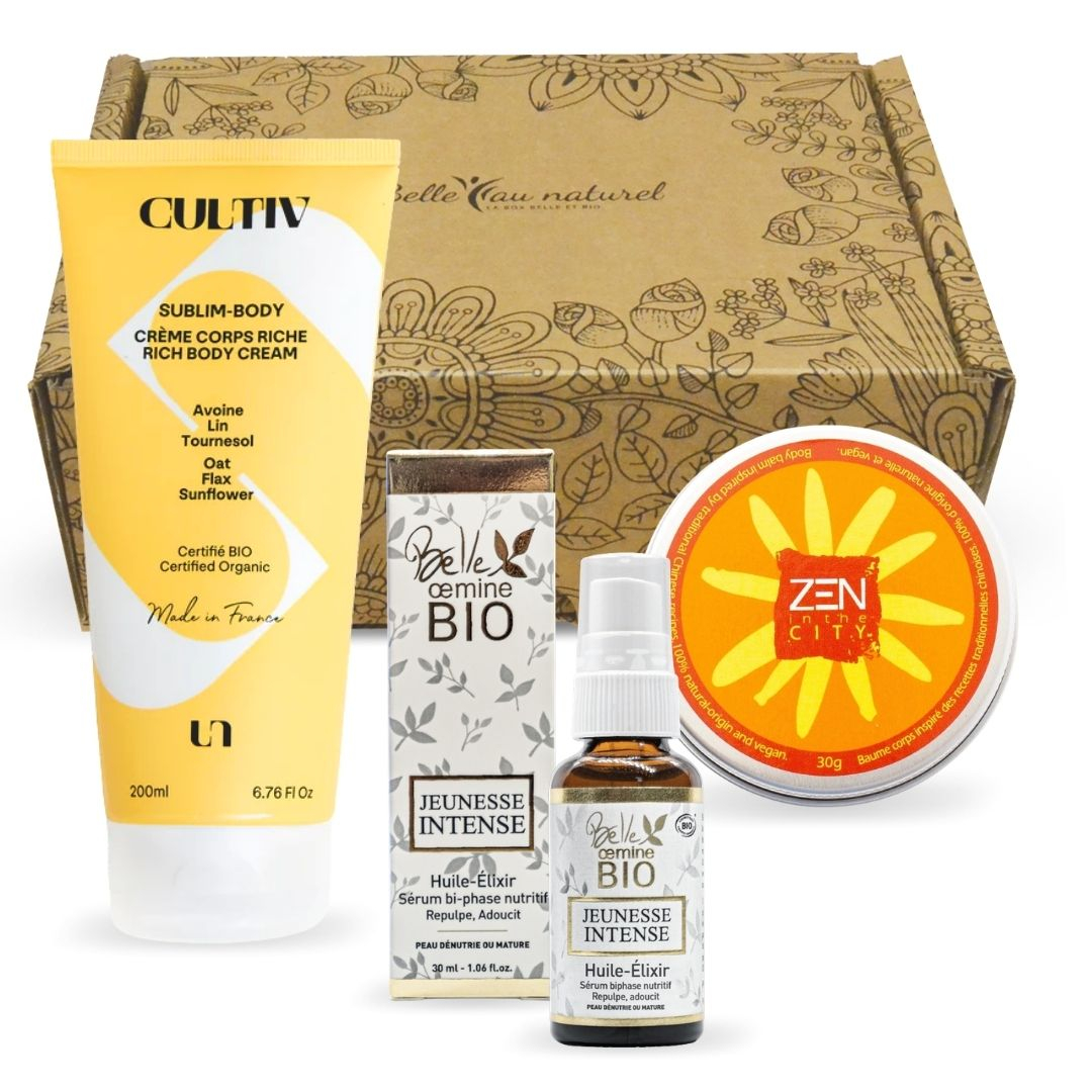 Coffret cadeau beauté Les Essentiels à 70 ans - Belle au Naturel