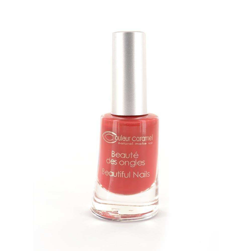 Vernis naturel terracotta couleur caramel