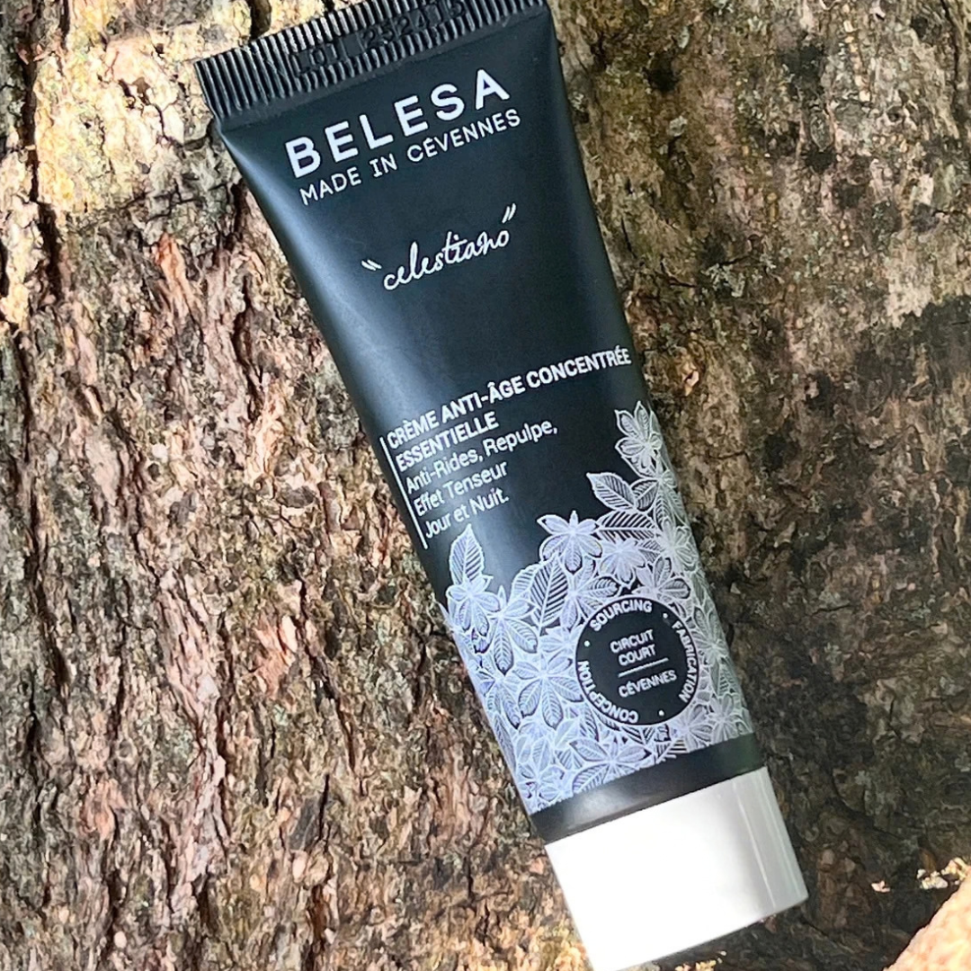 Crème visage anti-âge concentré 100% Naturelle Belesa