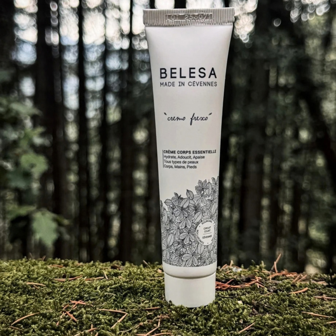 Crème hydratante visage 100% naturelle Belesa