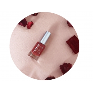 Vernis naturel terracotta couleur caramel