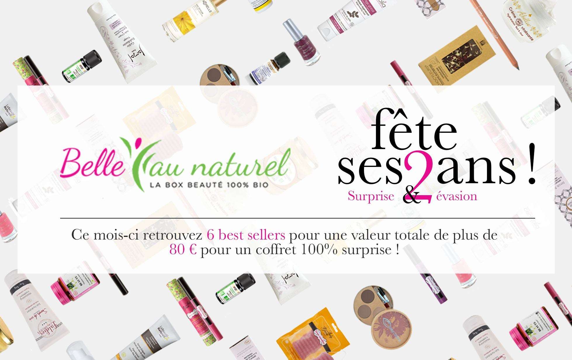 Box bio belleaunaturel Surprise et Evasion