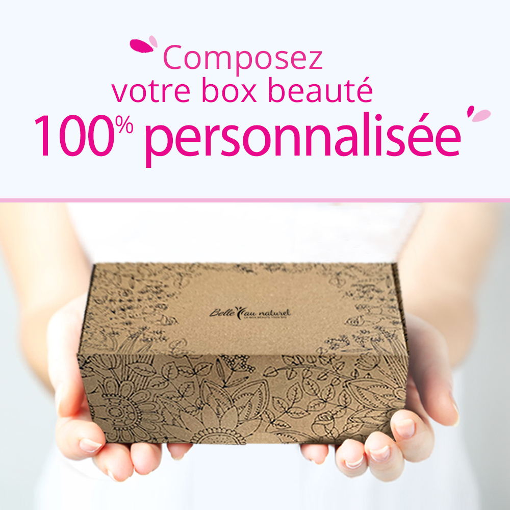 Créez votre box beauté 100% personnalisée avec des soins bio, naturels et made in France. Faites-vous plaisir en toute liberté !