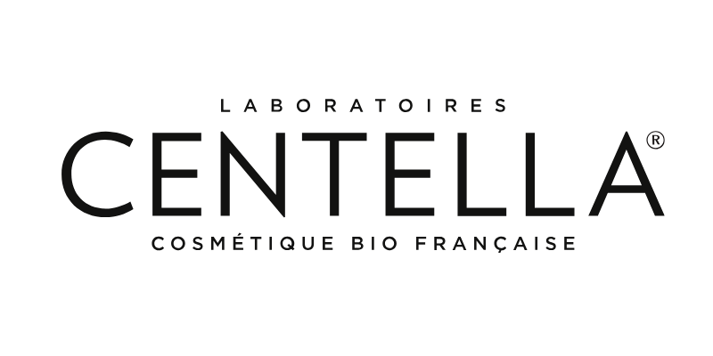 Logo Centella, cosmétiques bio certifiés COSMOS fabriqués à Perpignan