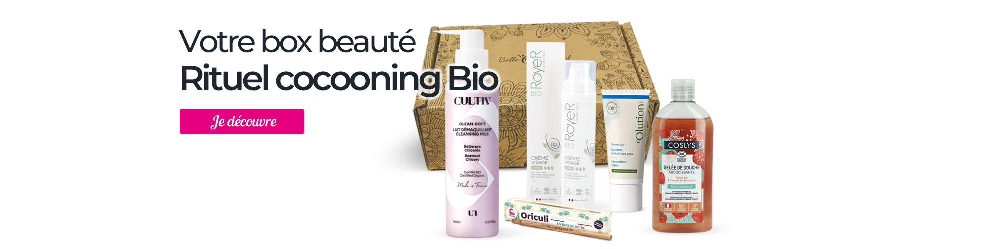 La box beaut&eacute; bio Fran&ccedil;aise du mois Belle au Naturel